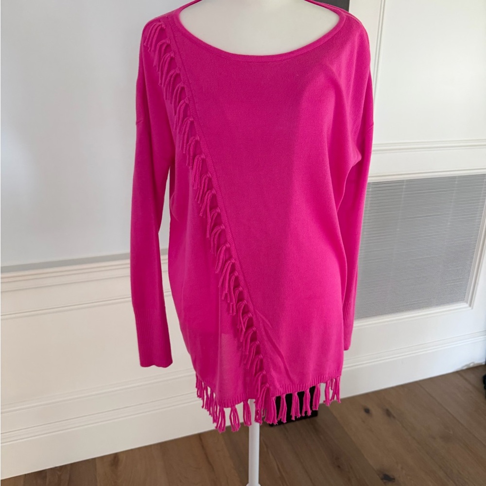 Lilly Pulitzer Vibrant Pink Knit Top